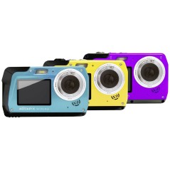 Easypix Aquapix W3048 Edge 13MP Purple Digital Camera - Capture Stunning Moments with Style!